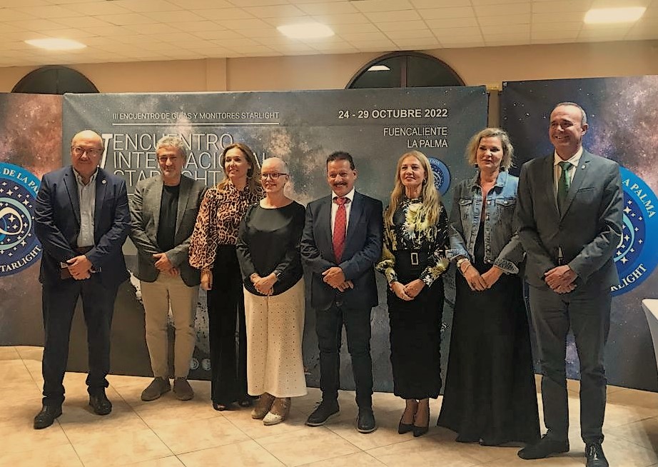 Gala de entrega de los III Premios Starlight. Crédito: Turismodeestrellas.com