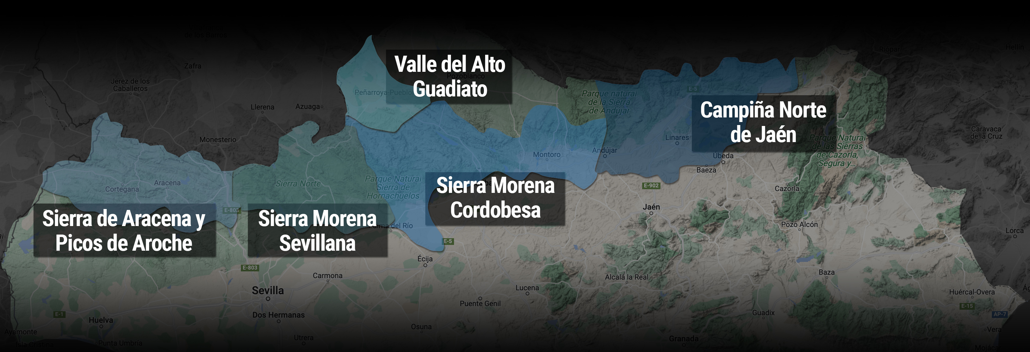 andalucia territorios